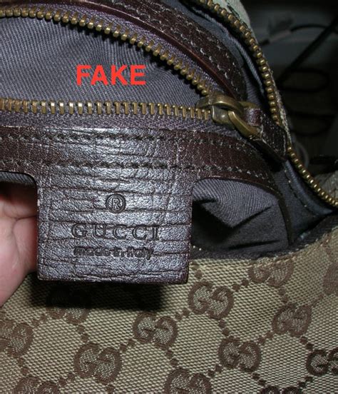 how does the inside of a real gucci bag look|inside a real Gucci bag.